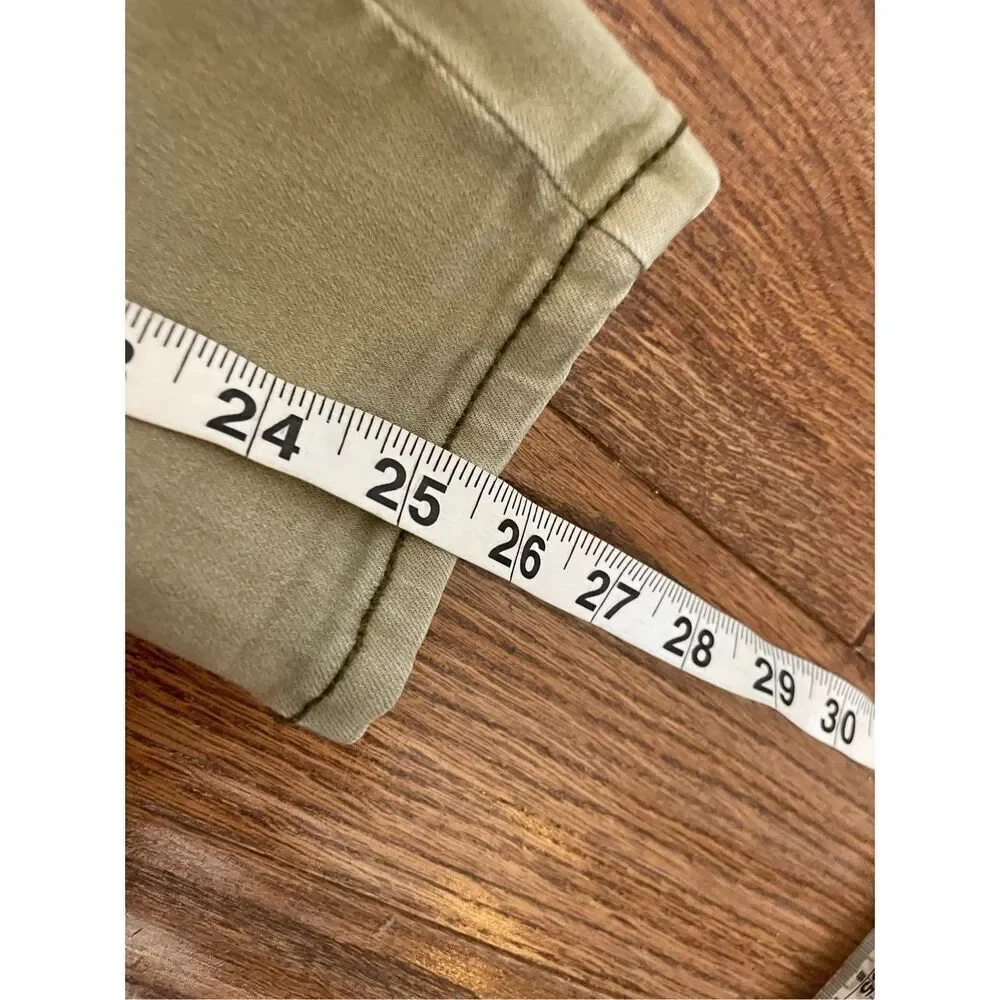Free people green skinny jeans size 27